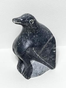 Unique Vintage Inuit Soapstone Bird Figurine