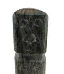 Inuit-Inspired Vintage Soapstone Three-Tier Figure