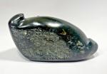 Inuit 6" Soapstone Walrus Art Carving