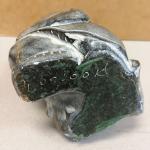 Inuit Soapstone Carving by Theresa Niakukluk