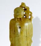 10" Vintage Chinese Soapstone Man Figurine