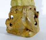 10" Vintage Chinese Soapstone Man Figurine