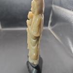 Vintage Chinese Soapstone Woman with Baby 6