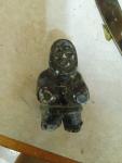 Soapstone Carving of an Eskimo Figure