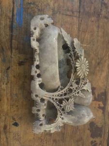 Hand-Carved Vintage Chinese Soapstone Art