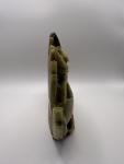 Vintage Chinese Hand-Carved Soapstone Mountain Village Statue