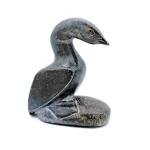 Authentic Inuit Soapstone Bird Carving