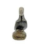 Authentic Inuit Soapstone Bird Carving