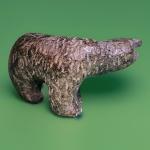 Inuit Soapstone Carving of Walking Polar Bear