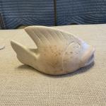 Soapstone Carved Fish Figurine from Italy 4.25”