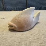 Soapstone Carved Fish Figurine from Italy 4.25”