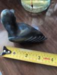 Inuit Soapstone Carving Arctic Penguin Figurine