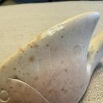 Soapstone Carved Fish Figurine from Italy 4.25”