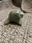 Inuit Hand-Carved Soapstone Seal Statue