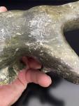 Inuit Soapstone Bear Figure from Point Hope
