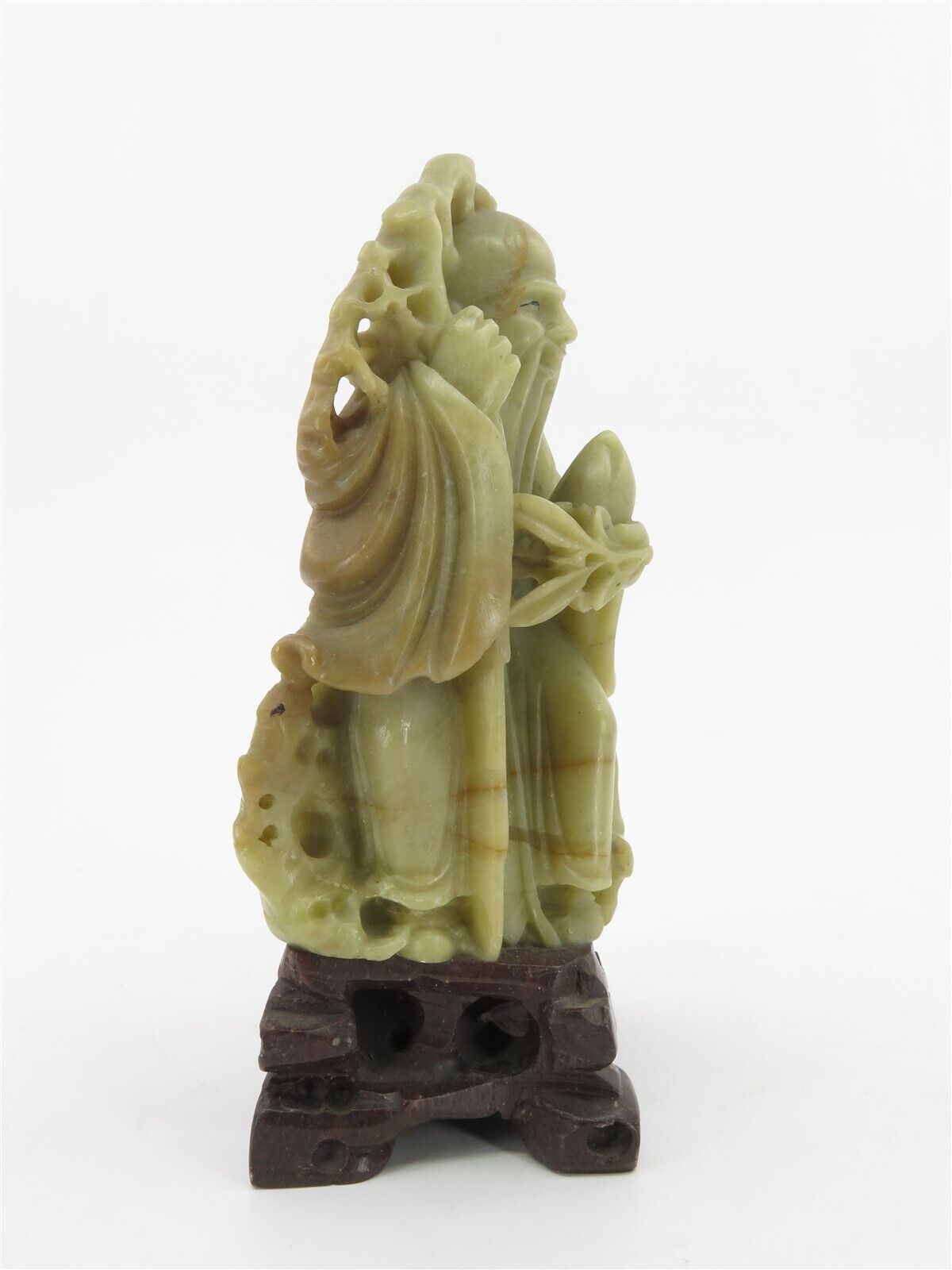 Chinese Soapstone Carvings: Shou Lao God of Longevity