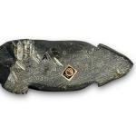 Eskimo Seal Soapstone Art Sculpture