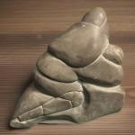 Inuit Soapstone Carving of Mother and Baby