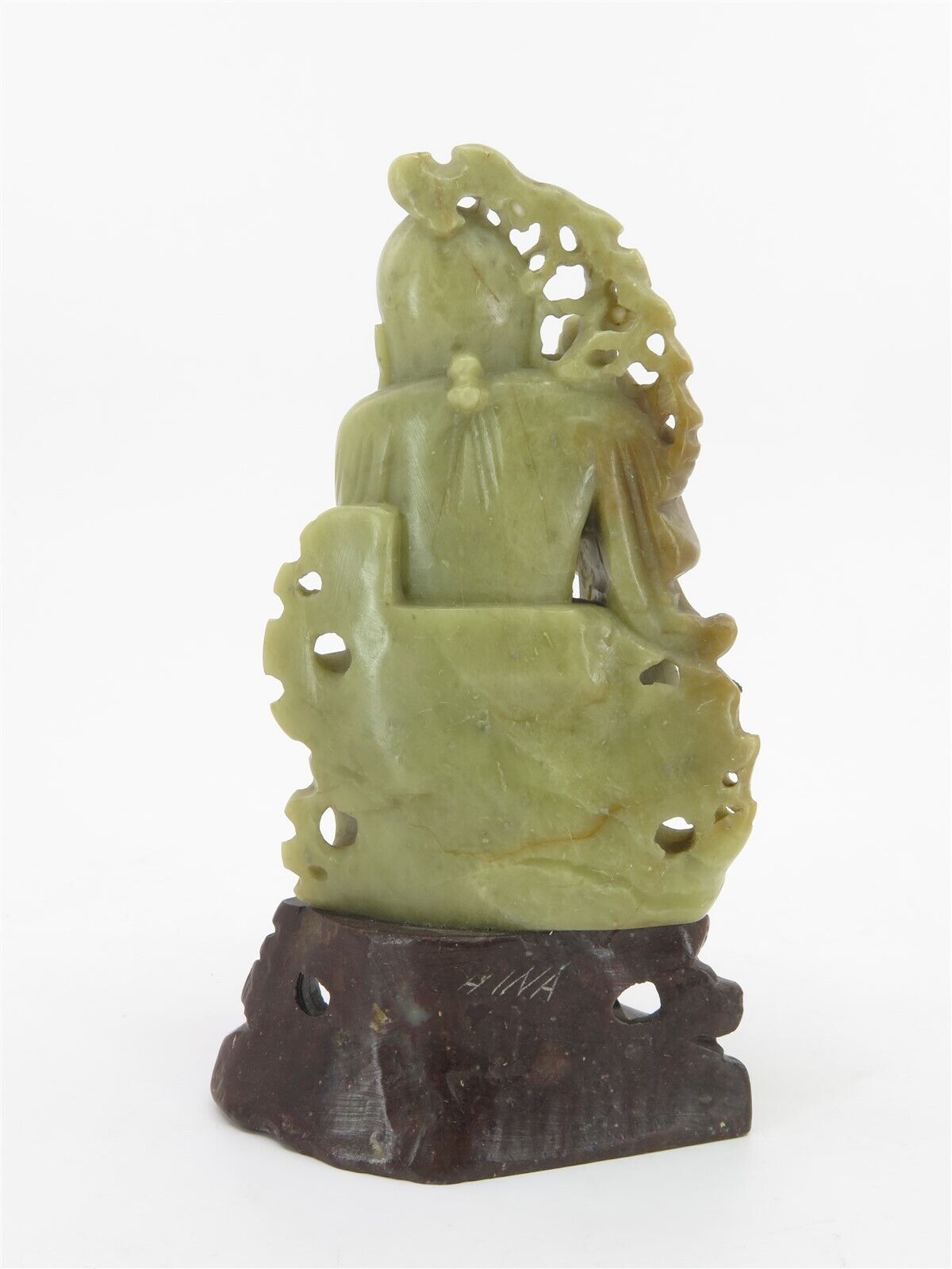 Chinese Soapstone Carvings: Shou Lao God of Longevity