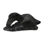 Canadian Inuit Soapstone Carving by Semeonie 1979