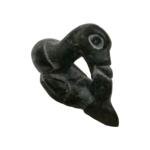 Canadian Inuit Soapstone Carving by Semeonie 1979
