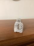 Inuit Soapstone Carving: Boy/Girl with Husky Dog