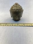 Hand Carved Vintage Soapstone Buddha Head