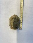 Hand Carved Vintage Soapstone Buddha Head