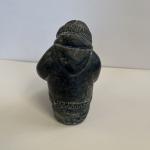 Wolf Soapstone Carving: Mother and Child