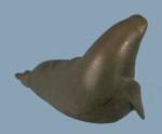 Inuit Art Soapstone Seal Sculpture - Vintage Style