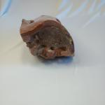 Chinese Soapstone Vase with Animal and Floral Design