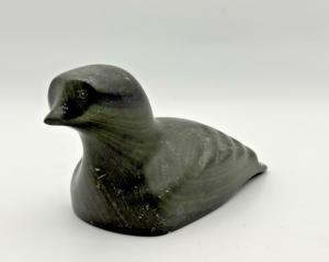Inuit Hand Carved Soapstone Art - Signed