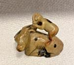 Vintage Chinese Soapstone Animal Carvings Set