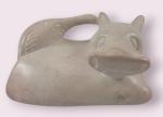 Soapstone Hippopotamus Sculpture - Handcrafted Art