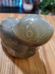 Inuit Seal Soapstone Carving - Signed Art