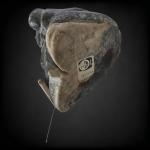 Hand-Carved Soapstone Inuit Fishing Man Sculpture