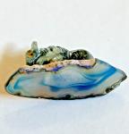 Hand Carved Soapstone Buffalo Figurine from Peru