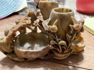 Vintage Chinese Soapstone Sculpture