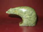 5.75" Hand-Carved Soapstone Polar Bear Figure