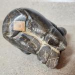 Inuit Soapstone Carving: Mother and Child Embrace