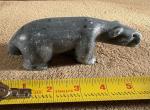 5-1/2” Hand Carved Canadian Soapstone Bear