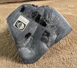 Eskimo Soapstone Bat Carving - 4" x 4