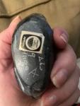 Inuit Carved Gray Soapstone Seal Figurine