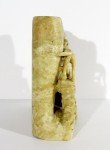 Hand-Carved Chinese Soapstone Double Vase Decor