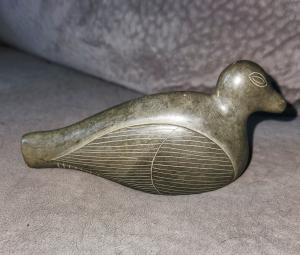 Vintage Native American Soapstone Carving from Haiti