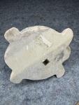 Soapstone Mother Turtle with Baby Sculpture