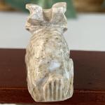 Miniature Rabbit Soapstone Carving Figurine