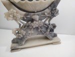 Chinese Soapstone Koi Fish Umbrella Stand