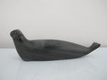 Inuit Soapstone Seal Carving Sculpture Figurine