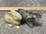 Vintage Chinese Soapstone Animal Carvings Set